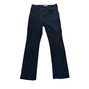 Levi’s Soft Black Wash Classic Bootcut Stretch Denim Jeans Women’s Size 8